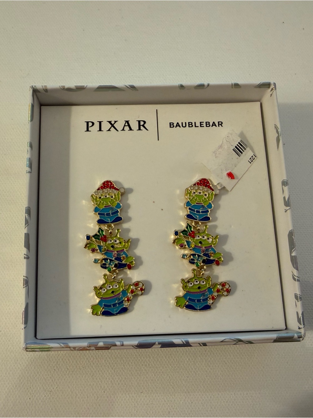 Baublebar x Disney Pixar Toy Story Aliens Earrings NWT